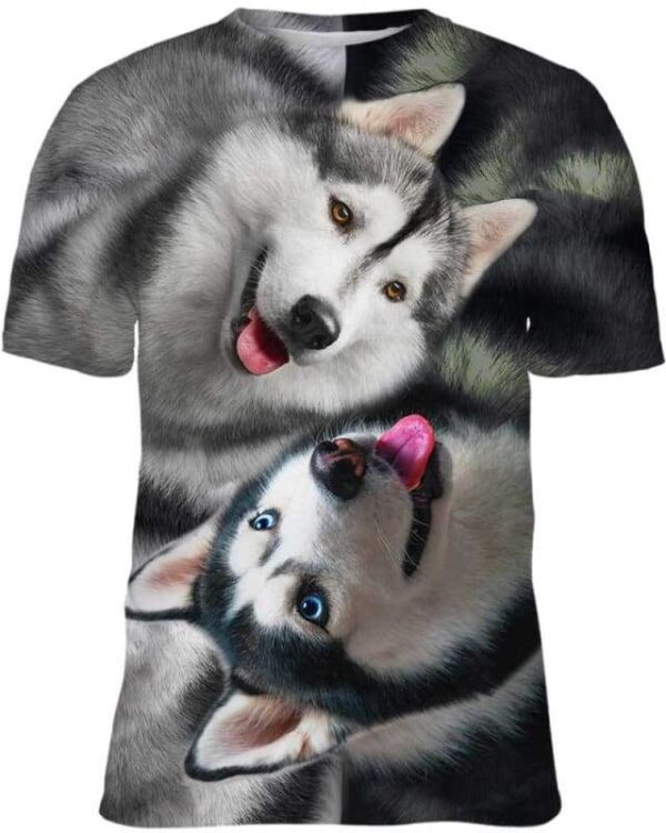Huskey dog clothes - Dog shirt - design dog clothes