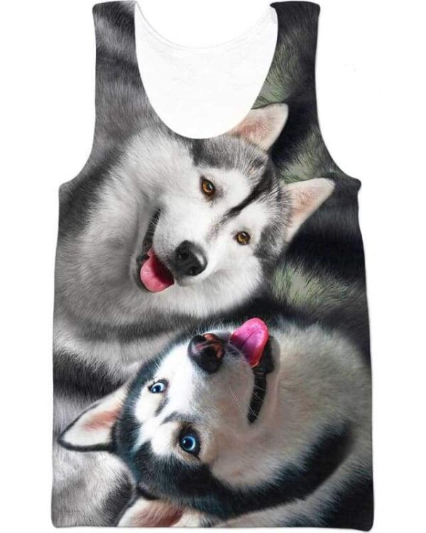 Huskey dog clothes - Dog shirt - design dog clothes
