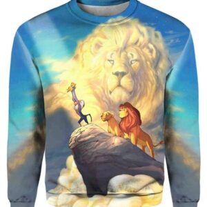 Lion King Shirt - Lion King Clothes - Simba 3D shirt