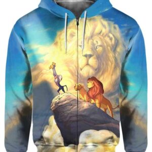 Lion King Shirt - Lion King Clothes - Simba 3D shirt