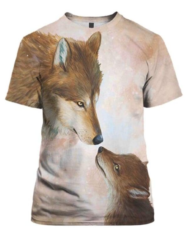 Wolves' Family 3D clothing