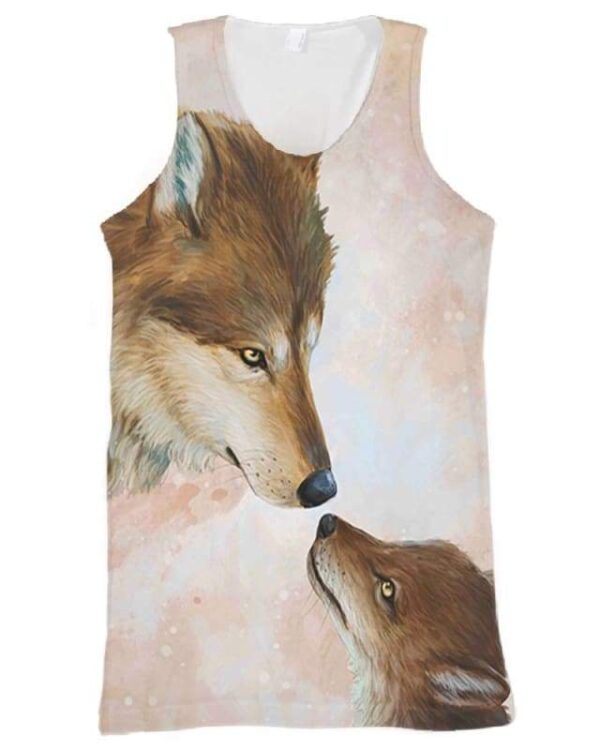 Wolves' Family 3D clothing