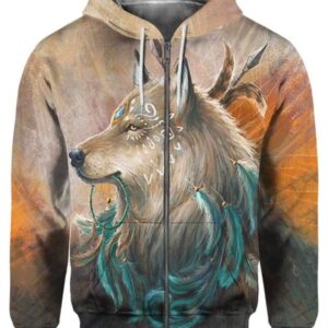 wolf 3d t-shirt