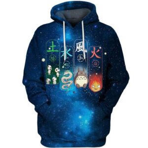 4 Elemental - All Over Apparel - Hoodie / S - www.secrettees.com