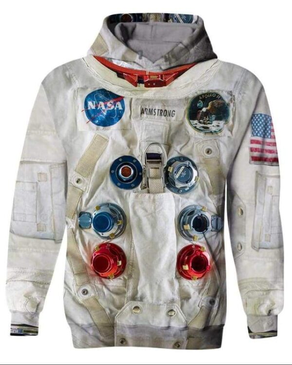 50th Anniversary Armstrong - All Over Apparel - Kid Hoodie / S - www.secrettees.com