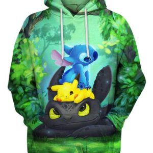 A Sweet Friendship - All Over Apparel - Hoodie / S - www.secrettees.com