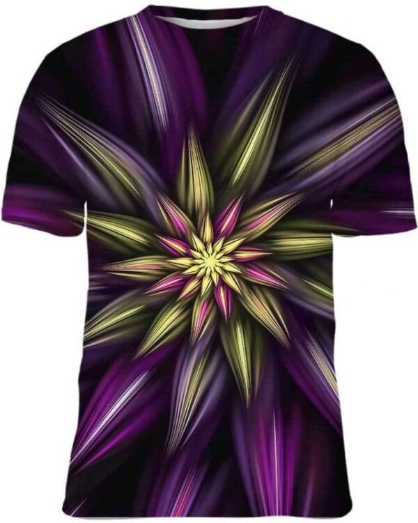 Abstract Floral - All Over Apparel - Kid Tee / S - www.secrettees.com