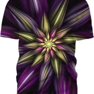 Abstract Floral - All Over Apparel - T-Shirt / S - www.secrettees.com