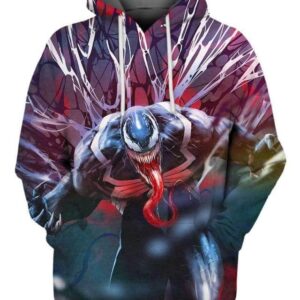 Agent Venom - All Over Apparel - Hoodie / S - www.secrettees.com