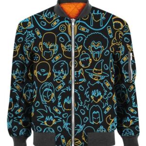 All Characters - All Over Apparel - Bomber / S - www.secrettees.com