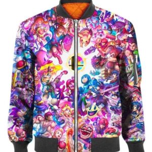 All Heroes Convergence - All Over Apparel - Bomber / S - www.secrettees.com