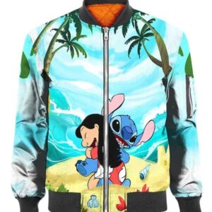 Aloha Hug - All Over Apparel - Bomber / S - www.secrettees.com