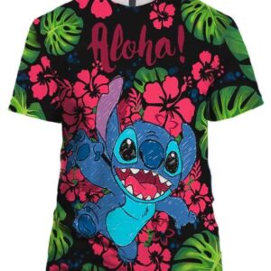 Aloha - All Over Apparel - T-Shirt / S - www.secrettees.com