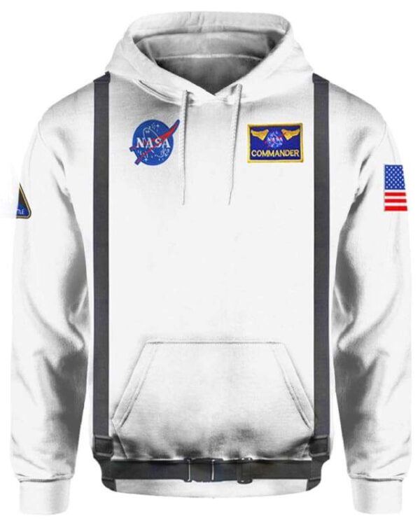 Among Us Astronaut Costume - All Over Apparel - Hoodie / S - www.secrettees.com