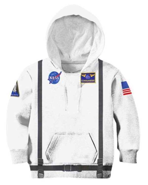 Among Us Astronaut Costume - All Over Apparel - Kid Hoodie / S - www.secrettees.com