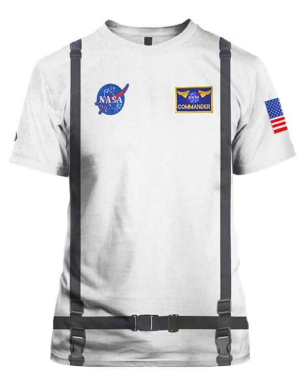 Among Us Astronaut Costume - All Over Apparel - T-Shirt / S - www.secrettees.com