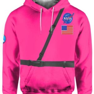 Among Us Pink Astronaut Costume - All Over Apparel - Hoodie / S - www.secrettees.com