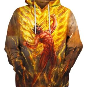 Angry Monster - All Over Apparel - Hoodie / S - www.secrettees.com