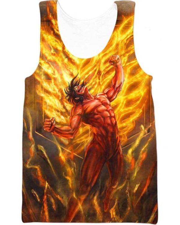 Angry Monster - All Over Apparel - Tank Top / S - www.secrettees.com