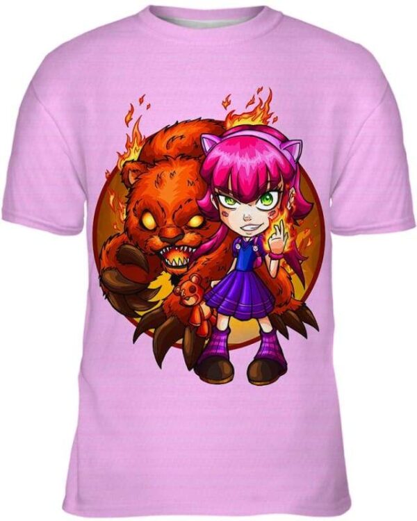 Annie & Tibbers - All Over Apparel - Kid Tee / S - www.secrettees.com