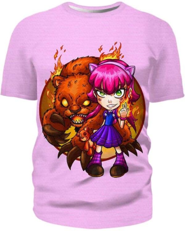 Annie & Tibbers - All Over Apparel - T-Shirt / S - www.secrettees.com