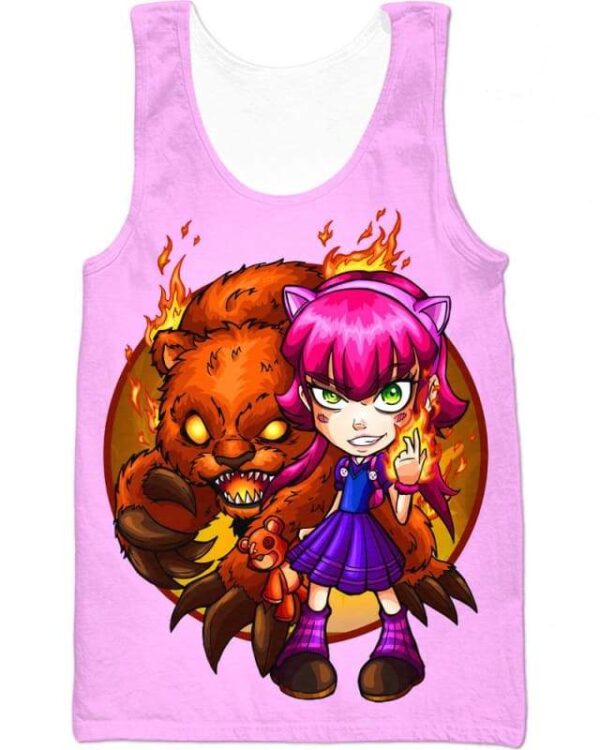 Annie & Tibbers - All Over Apparel - Tank Top / S - www.secrettees.com