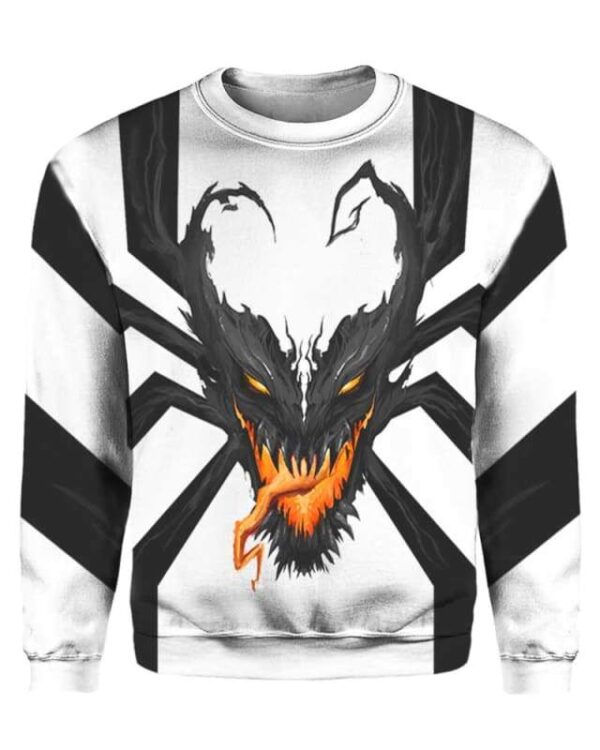 Anti Venom Face - All Over Apparel - Sweatshirt / S - www.secrettees.com