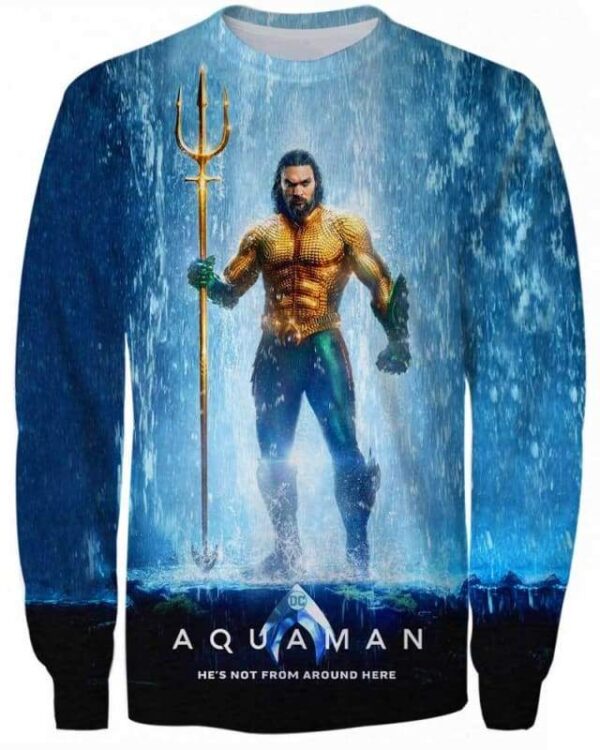 Aquaman - All Over Apparel - Sweatshirt / S - www.secrettees.com
