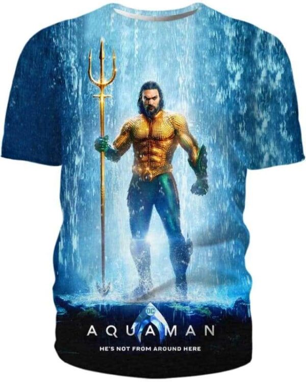 Aquaman - All Over Apparel - T-Shirt / S - www.secrettees.com