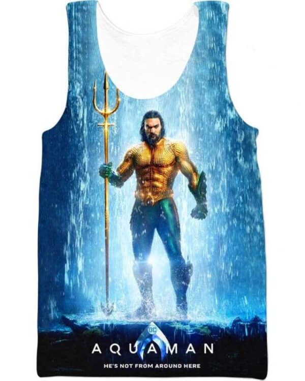 Aquaman - All Over Apparel - Tank Top / S - www.secrettees.com