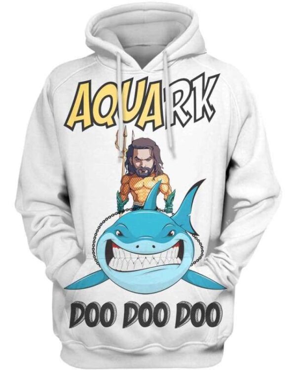 Aquark Doo Doo Doo - All Over Apparel - Hoodie / S - www.secrettees.com