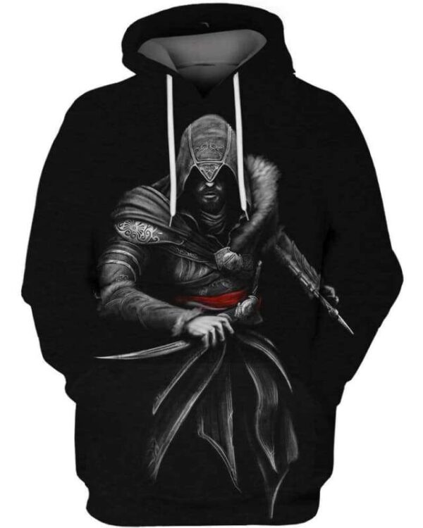 Assassin’s Creed Darkness - All Over Apparel - Hoodie / S - www.secrettees.com