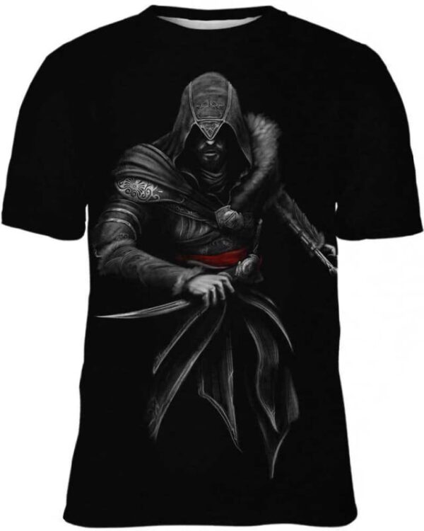 Assassin’s Creed Darkness - All Over Apparel - Kid Tee / S - www.secrettees.com