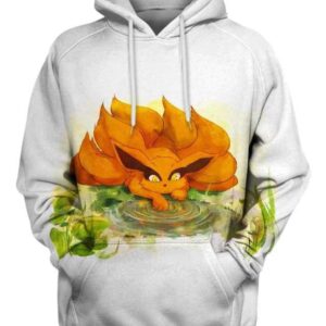 Baby Nine Tails - All Over Apparel - Hoodie / S - www.secrettees.com