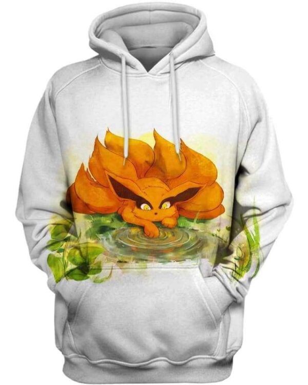 Baby Nine Tails - All Over Apparel - Hoodie / S - www.secrettees.com
