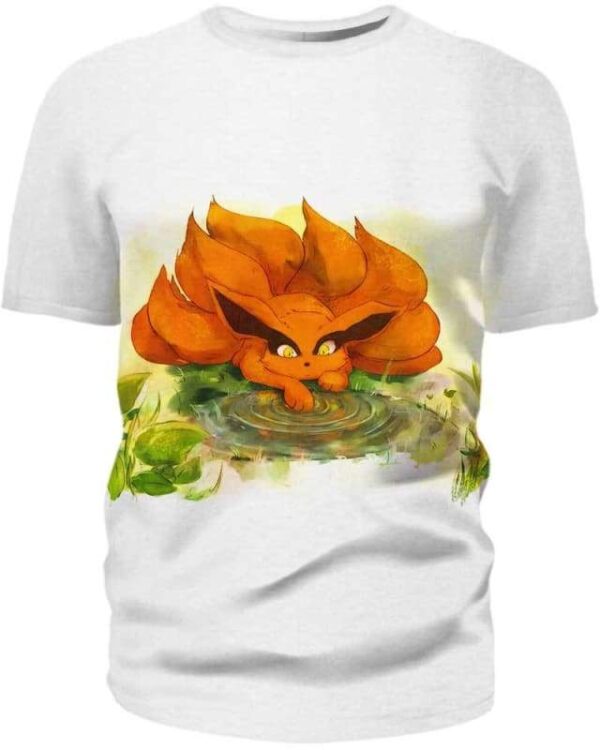 Baby Nine Tails - All Over Apparel - T-Shirt / S - www.secrettees.com