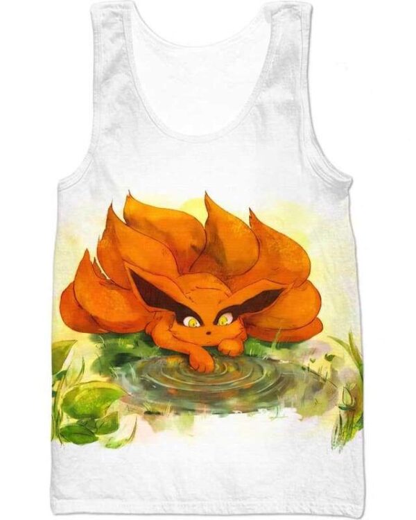 Baby Nine Tails - All Over Apparel - Tank Top / S - www.secrettees.com