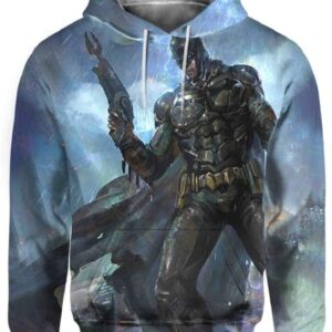 Bat Iron Armor - All Over Apparel - Hoodie / S - www.secrettees.com