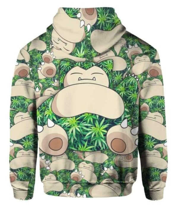 Blazedlax Snorlax Weed - All Over Apparel - www.secrettees.com