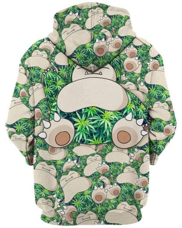 Blazedlax Snorlax Weed - All Over Apparel - www.secrettees.com