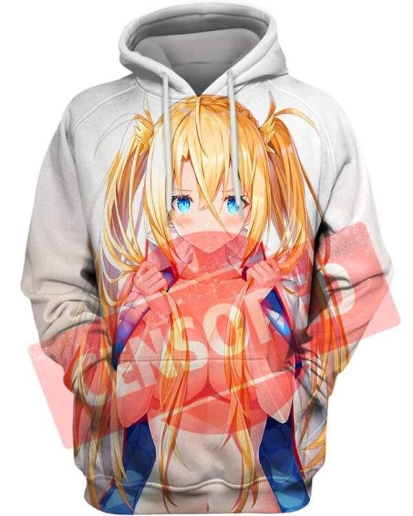 Blonde Babe - All Over Apparel - Hoodie / S - www.secrettees.com