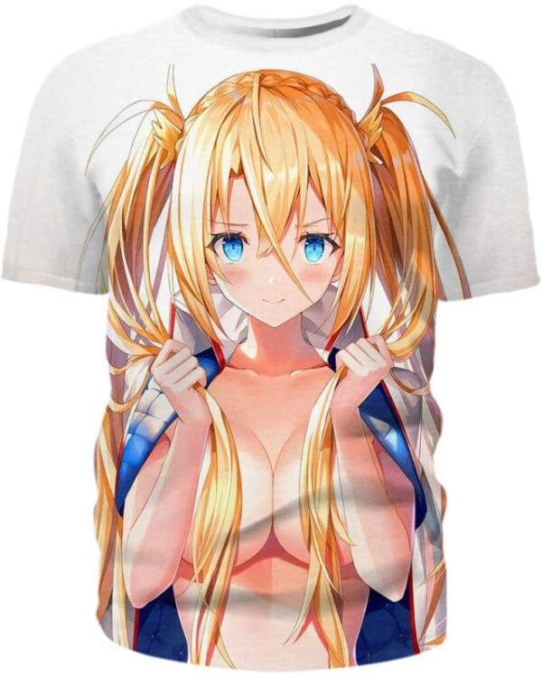 Blonde Babe - All Over Apparel - T-Shirt / S - www.secrettees.com