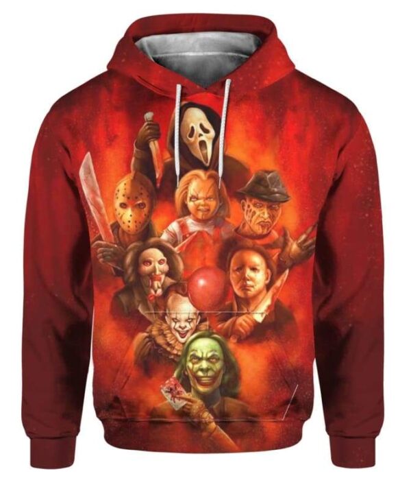Bloody Party - All Over Apparel - Hoodie / S - www.secrettees.com