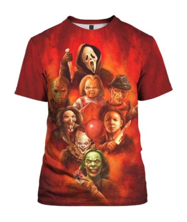 Bloody Party - All Over Apparel - T-Shirt / S - www.secrettees.com