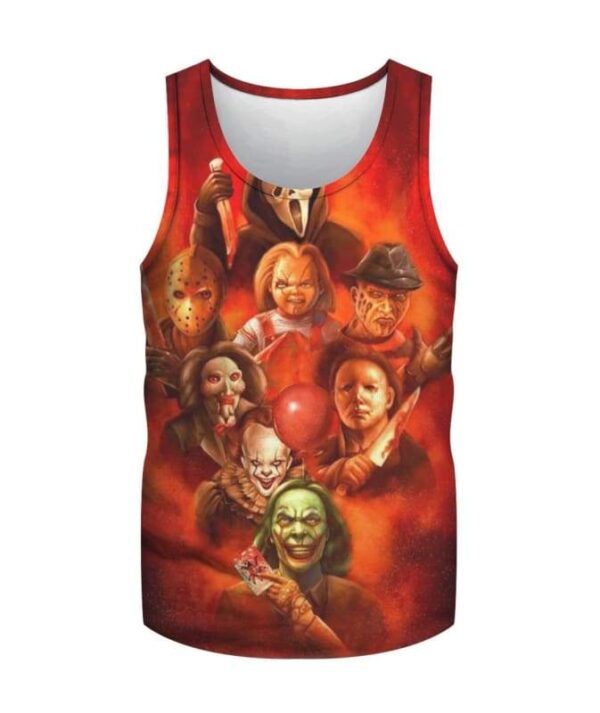 Bloody Party - All Over Apparel - Tank Top / S - www.secrettees.com