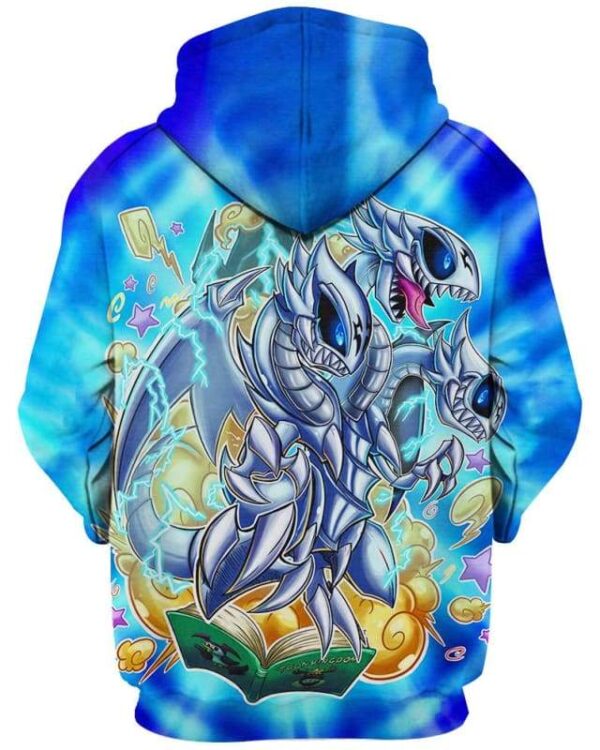 Blue Eyes Ultimate Dragon - All Over Apparel - www.secrettees.com