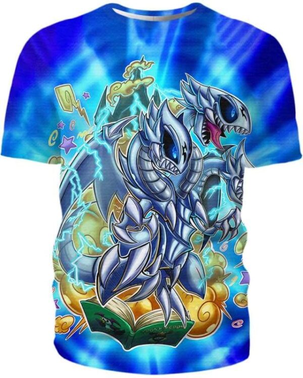 Blue Eyes Ultimate Dragon - All Over Apparel - T-Shirt / S - www.secrettees.com