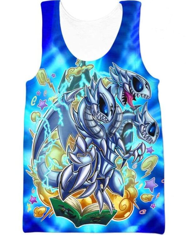 Blue Eyes Ultimate Dragon - All Over Apparel - Tank Top / S - www.secrettees.com