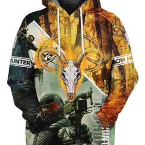 Bow Hunter - All Over Apparel - Hoodie / S - www.secrettees.com