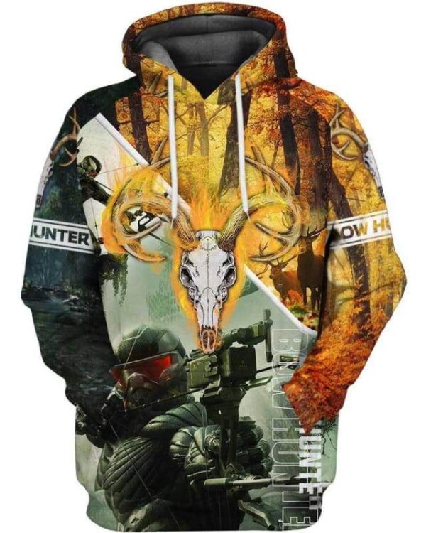 Bow Hunter - All Over Apparel - Hoodie / S - www.secrettees.com